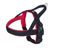Nobby NORWEGER Geschirr Mesh Preno rot,S-M(L: 38-50 cm + 36 cm; B: 20/25 mm)
