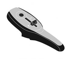 Silit Ersatzteil Deckelstielgriff Schnellkochtopf Sicomatic t-plus, Kunststoff, für Ø 18 und Ø 22 cm, schwarz