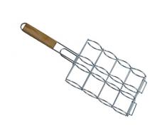Best Sporting Maiskolbenhalter für 4 Maiskolben mit Holzgriff, 27 x 24 x 3 cm