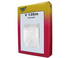 FilterClean Staubsaugerbeutel V 135m, Weiß