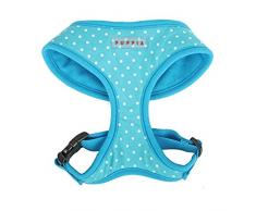 Puppia PAHA-AC301 Dotty Geschirr, XS, blau