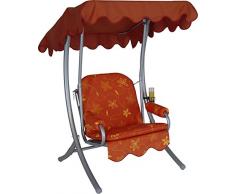 Angerer Single Hollywoodschaukel Korfu, Terracotta, 1-Sitzer