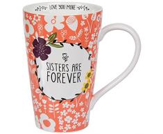 Love You More by Amylee Weeks 54206 Latte Tasse, Weiß