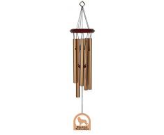 Chimesofyourlife E4388 Windspiel 19-Inch Belgisches Tervuren/Bronze