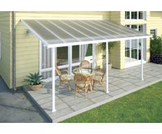 Palram Feria Terrassenüberdachung, weiß, 546 x 295 x 305 cm