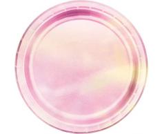 Creative Converting Speiseteller, schillernd 0.5x8.75x8.75inc. Schillernd