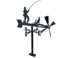 Arthifor Gartenlaterne Angler schwarz matt