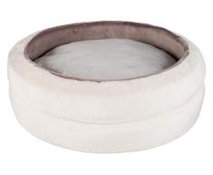 Trixie 37385 Bett Levi, ø 45 cm, creme/grau