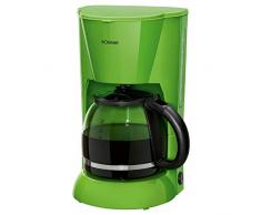 Bomann KA 183 CB Filterkaffeemaschine für 12-14 Tassen, Nachtropfsicherung, Warmhalteplatte, Abschaltautomatik, Wasserstandsanzeige, Grün