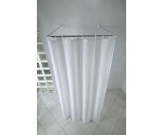 Meusch Vario Universal Duschvorhang Stange, WeiÃ