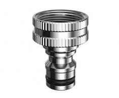 Claber Metal Jet Wasserhahn, verchromtes Messing