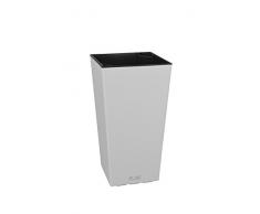 Gardenico Dekotopf In- und Outdoor Blumentopf Elise Glanz 15 cm, weiß
