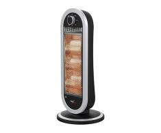 Melchioni Family Sahara Halogenlampe, 3 Röhren, 1200 W, Schwarz