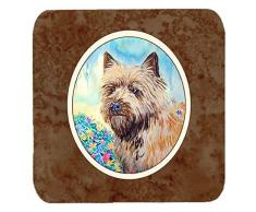 Caroline s Treasures 7238 FC Cairn Terrier Schaumstoff Untersetzer (4 Stück), 8,9 cm Multicolor