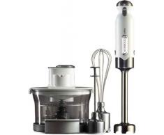 Kenwood HB 790 Stabmixerset 700 Watt 5 Geschwindigkeitsstufen umfangreiches Zubehör, weiss