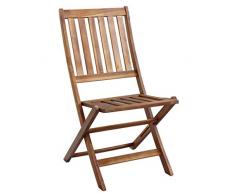 Magazzini COS052 Stuhl aus Holz ohne Armlehnen, Modell Diana