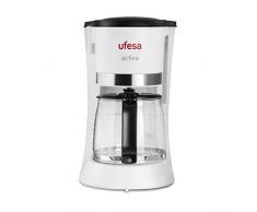 Ufesa CG7123 - Filterkaffeemaschine, mit Kapazität für 12 Tassen oder 12L, Permanentfilter, automatische Abschaltung, Tropfventil, 680W, Warmhaltungsfunktion