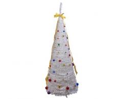 Homcom Garderobenleiste aus Metall und Holz 45 x 45 x 180 cm