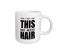 3dRose mug_223200_1Life Short…and So Is Your Penis Becher, keramik, weiß