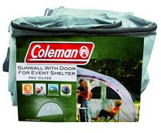 Seitenwand für Coleman Event Shelter XL und Event Shelter Pro XL 4,5 x 4,5 m, 1 Pavillon Seitenteil, Seitenplane, Sonnenschutz, wasserabweisend, silber