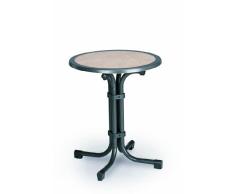 BEST 26536055 Klapptisch Boulevard rund 60 cm D, anthrazit/catalan