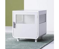 Staart ST-H100022 Staart Radius Holz Hundekiste Hundebett Hütte Small Klein, Einheitsgröße, Alpinweiß