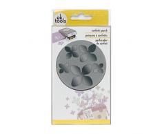 EK Tools Konfetti Hortensie, grau, groß