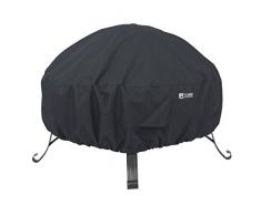 Classic Accessories Robuste Rundum-Abdeckung für runde Feuerschale – L
