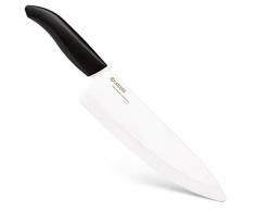 KYOCERA - GEN Series - großes Kochmesser mit Hochleistungs-Keramikklinge | extrem scharf | ultraleicht | hohe Bruchfestigkeit | handgeschliffen. Klingenlänge: 20 cm
