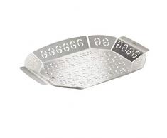 Genius A17047 BBQ Grill-Korb XL, Edelstahl