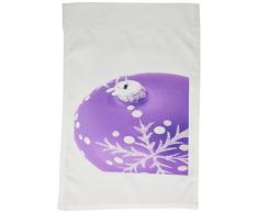 3dRose FL_36771_1 Violette Weihnachtskugel, 30 x 46 cm