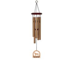 Chimesofyourlife Windspiel E4463 19-Inch Flachbeschichtet/Bronze