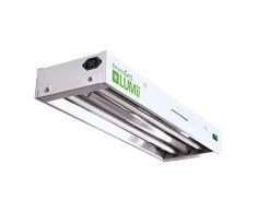 Envirogro von LUMii 2 Fuß (61 cm) T5-Pflanzenzuchtbeleuchtung mit EU-Stecker – 2 Lampen, schwarz, 66x27x14 cm, 03-140-070