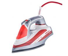 Mellerware MSI-3001 Dampfbügeleisen, 3000 W, Kunststoff, Rot/Weiß