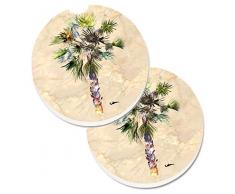 Carolines Treasures 8481CARC Untersetzer, Palmen-Design, 2er-Set