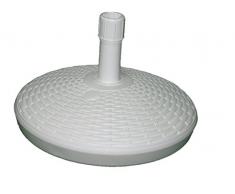 Sonnenschirmständer 30 Ratt.Weiß