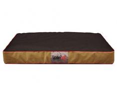 HobbyDog Hundematratze Hundesofa Hundekorb Tierbett Verschiedene Größen und Farben (XL - 110cm x 90cm x 12cm, 4 - flok mit schwarz)