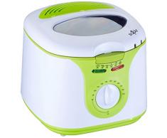 Elektrische Friture Aluminium Ol-Topf haftfreie Beschichtung | fries | Fisch |verchromter Korb | 2 L | 1450 W