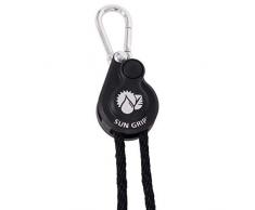 SunGrip 1/4-Zoll-. Push Button Heavy Duty Light & Anlagen Kleiderbügel