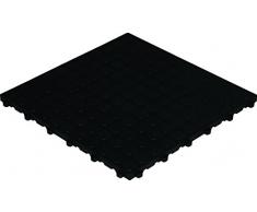 florco Spot Klickfliese, Schwarz, 40 x 40 x 1,8 cm