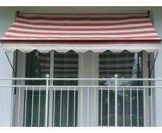 Angerer Klemmmarkise Dralon Nr. 9300, Rot, 150 cm