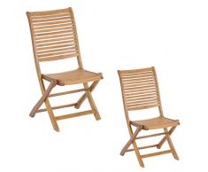 Magazzini COS055 Stuhl aus Holz, ohne Armlehnen, Modell Riviera