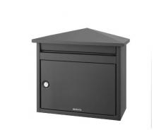 Brabantia 640421 Briefkasten B 560 grau RAL 7015
