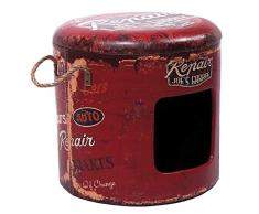 Croci C2178803 Pouf Industrial Repair 35x35x34 cm