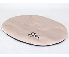 HobbyDog R8 PODJAB1 Kissen, Größe 8, 83X60cm, Aushaltbares Codurastoff, Waschbar Bei 30 ° C, Beständigkeit Gegen Kratzer, Eu-Produkt, XXL, Beige, 500 g