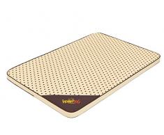 HobbyDog M Mlibwg16 80 X 54 cm M (R1) Light Matratze Beige Mit Tupfen, M, Beige Mit Tupfen