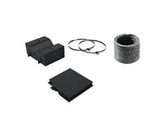 Bosch dwz0dx0u0 Cooker Hood Recycling Kit Zubehör für Dunstabzugshaube Zubehör - Kamin Zubehör (Cooker Hood Recycling Kit, Schwarz, 15 cm, Bosch)