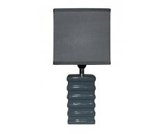 King Home L1713603 Tischleuchte, dunkelgrau, 14X11X29,5H