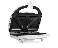 Tristar Sandwich-Maker mit Antihaftbeschichtung, 750 Watt, für 2 Sandwichtoasts pro Vorgang, SA-3052, weiß