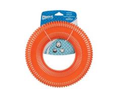 Chuckit! CU31342 Rugged Flyer, Robustes Spielzeug für Hunde, Posen und Rüschen